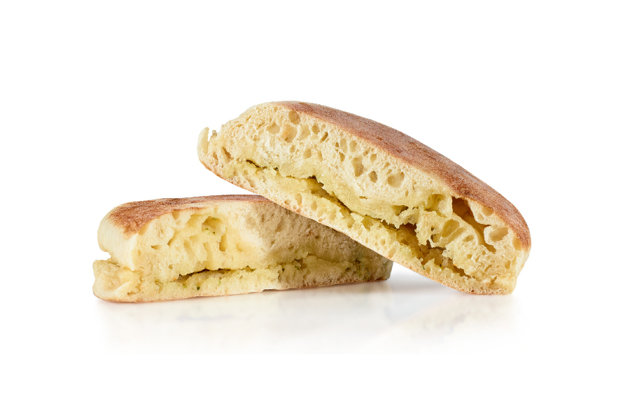 com Manteiga<br>de Alho